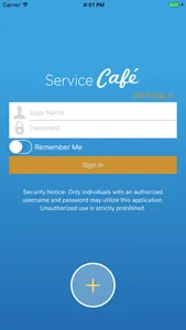 Service Café screenshot 0