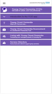 Young Onset Dementia (YOD) screenshot 0