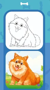 Dogs Coloring Book Collection screenshot 1