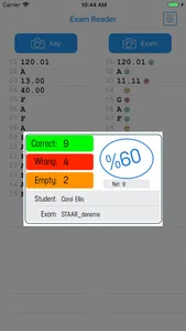 Exam Reader-Optical Test Grade screenshot 0