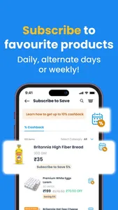 Milkbasket: Grocery Delivery screenshot 1