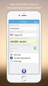 Easy Dyslexia Aid screenshot 4
