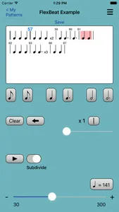 FlexBeat Metronome screenshot 0