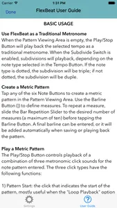 FlexBeat Metronome screenshot 3