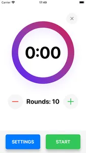 Rounds Timer for CrossFit screenshot 1