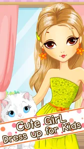 Dress Up Games for Girls & Kids Free - Fun Beauty Salon with fashion makeover make up wedding and princess screenshot 0