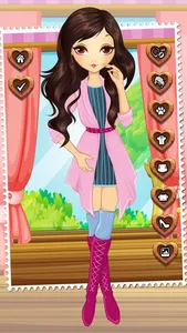 Dress Up Games for Girls & Kids Free - Fun Beauty Salon with fashion makeover make up wedding and princess screenshot 1
