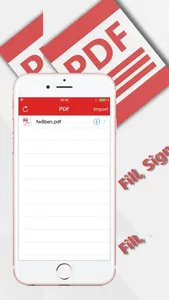 PDF Fill and Sign any Document screenshot 0