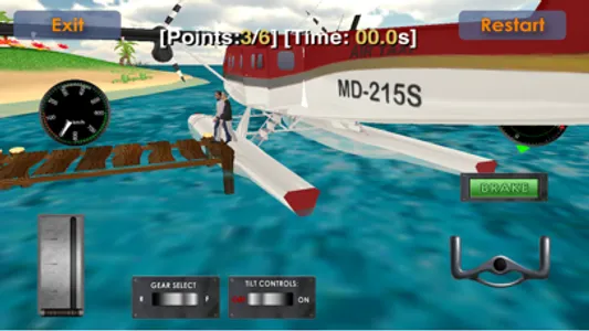 Sea-Plane: Flight Simulator 3D screenshot 1