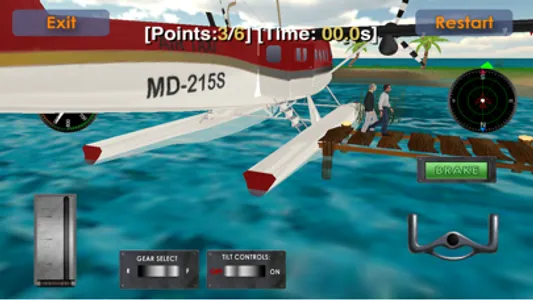 Sea-Plane: Flight Simulator 3D screenshot 3