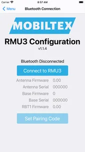 RMU3 Config screenshot 0