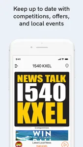 1540 KXEL screenshot 2