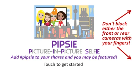 PIPSIE - Picture In Picture Selfies screenshot 2