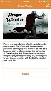 Prayer Warrior-Daily Prayer screenshot 0