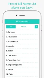 Bills Guardian - Bill Keeper, Reminder & Tracker screenshot 4