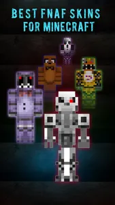 Best FNAF Skins Collection - FREE Skin Creator for MineCraft Pocket Edition screenshot 0