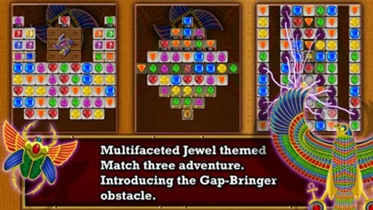 Jewel Drops 2 - Match three puzzle screenshot 1