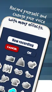 Creative Voice Changer and Ringtone Maker – Alter Sounds or Songs with Cool Recording Button screenshot 1