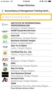 Yangon Directory screenshot 2