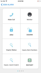 GSM 3G Touch Keypad Alarm System screenshot 1