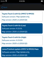 Toyota Lexus QRcode Map Update screenshot 5