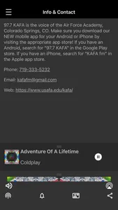 KAFA FM screenshot 2