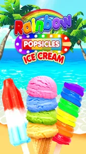 Ice Cream Popsicles Games screenshot 0