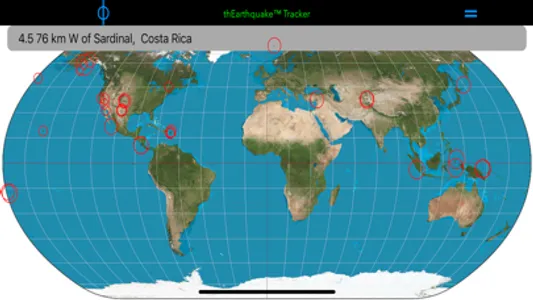 thEarthquake Tracker screenshot 0