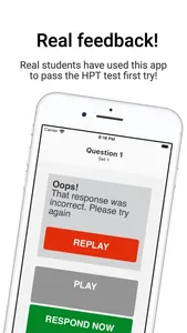 HPT Real Test Questions Lite screenshot 3