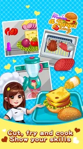 Make hamburgers -Cooking games screenshot 1