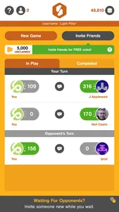 Scribo - Head to Head Word Challenge screenshot 1