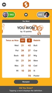Scribo - Head to Head Word Challenge screenshot 3