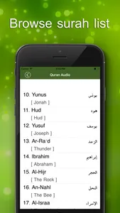 Quran Audio - multi reciter and language screenshot 2