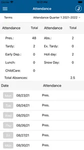 Gradelink Student/Parent App screenshot 3