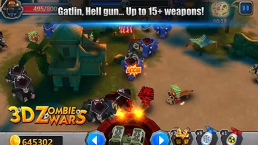 3D Zombie War screenshot 0