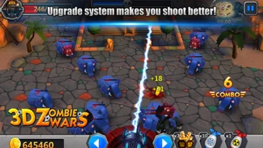 3D Zombie War screenshot 2