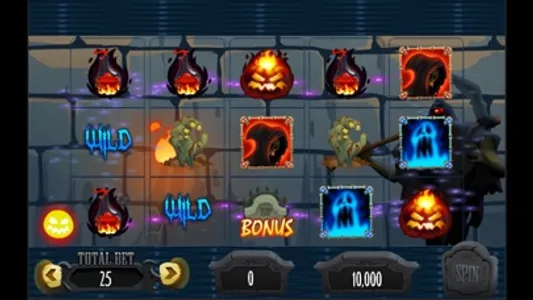 Slot Machine Halloween Casino screenshot 2