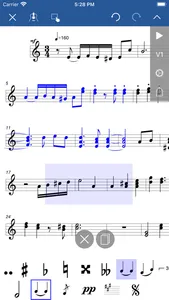 Notation Pad-Sheet Music Score screenshot 2