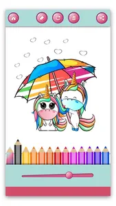 Unicorns – Pony Coloring Book screenshot 1