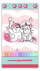 Unicorns – Pony Coloring Book screenshot 3