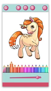 Unicorns – Pony Coloring Book screenshot 4