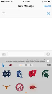 CollegeMoji : College Emojis and Sticker Keyboard screenshot 2