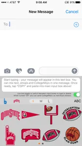 CollegeMoji : College Emojis and Sticker Keyboard screenshot 3