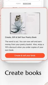 Poetizer: A poetry writing app screenshot 2