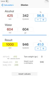 Alcohol Calculator + screenshot 2