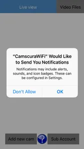 Camscura Wi-Fi screenshot 1