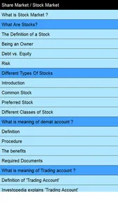 Share market tips and guide screenshot 0