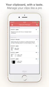 Clippo - Clipboard manager screenshot 0