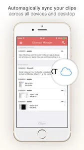 Clippo - Clipboard manager screenshot 1