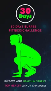 30 Day Burpee Fitness Challenges ~ Daily Workout screenshot 0
